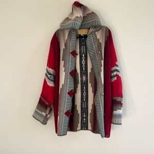 Pendleton Beaver State Aztec Coat .  XS .